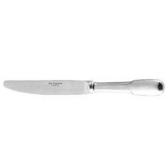 Table knife hollow handle serrated
