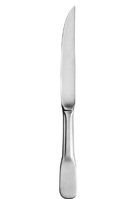 Steak knife, 1 pc solid handle, serrated - L 233 mm