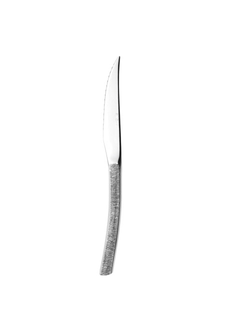 Steak knife, 1 pc solid handle, serrated - L 228 mm