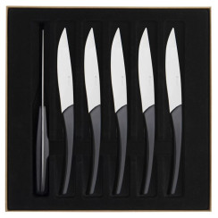 gift box of 6 steak knives serrated