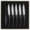gift box of 6 steak knives serrated