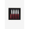 Set of 6 steak knives serrated - L 230 mm