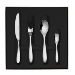 24 PIECES BOX SOLID HANDLE SERRATED
