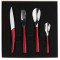 Cutlery set for 24 place settings serrated