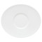 Oval plate w/wide-rim, flat