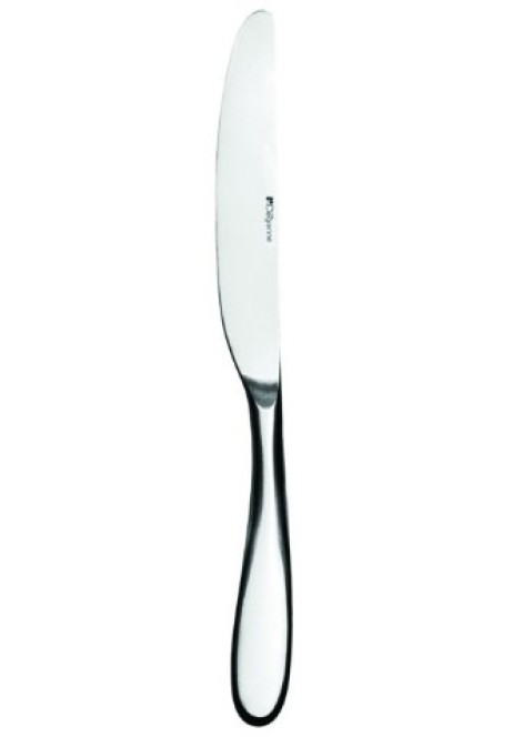 Dessert knife solid handle serrated