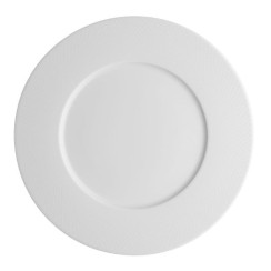 Round Presentation plate w/wide rim