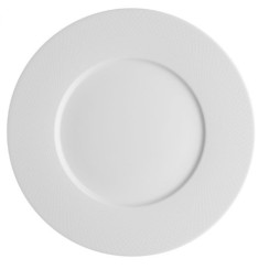 Round Dinner plate w/wide rim