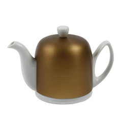Tea pot with bronze cloche - 70 cl - H 11,1 cm