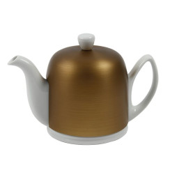 Tea pot with bronze cloche - 100 cl - H 13,1 cm
