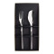 gift box of 2 pieces cutlery serving set