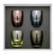 gift box of 4 multicolors tumblers 29 cl