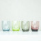 gift box of 4 multicolors tumblers 29 cl
