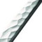 Cutlery set for 24 place settings solid handle serrated