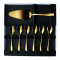 gift box of 6 pastry forks + pastry server