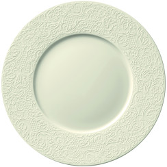 Round Presentation plate w/wide rim