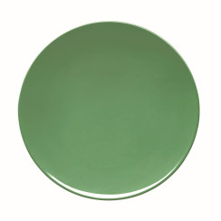 round dinner plate 26 cm nenuphar / green