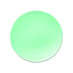 round dinner plate 26 cm ginko / green