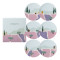 Set of 6 dessert plates 23 cm - Ø 23 cm
