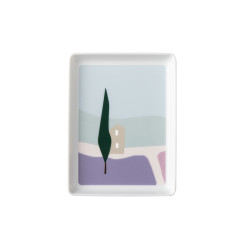 rectangular shared plate 16x12cm decor tower