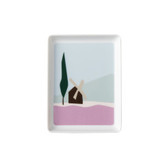 rectangular shared plate 16x12cm decor mill