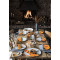 rectangular shared plate 16x12 cm decor ROAD