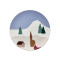 gift box of destination 4 plates 23 cm & 4 napkins