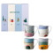 gift box of 4 mug 30 cl