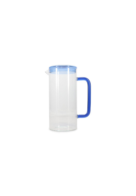 Carafe 120cl with lid blue Cruse