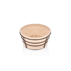 Bread Basket Black 17,7 x 8 cm
