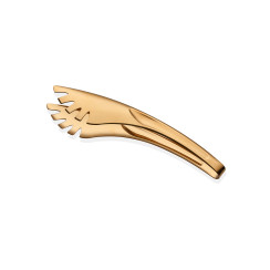 Pasta Tongs Star Gold