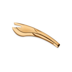 Salad Tongs Star Gold