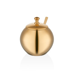 Spice Container Saturn Gold d.8,5 x h.9 cm