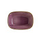 Aura Blackberry Gourmet Rectangular Plate 14*10 cm