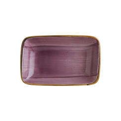 Aura Blackberry Moove Rectangular Plate 15*9 cm