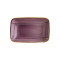 Aura Blackberry Moove Rectangular Plate 15*9 cm