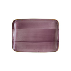 Aura Blackberry Moove Rectangular Plate 23*16 cm