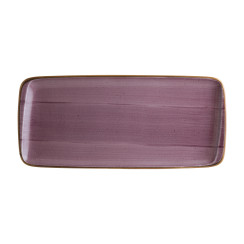 Aura Blackberry Moove Rectangular Plate 34*16 cm