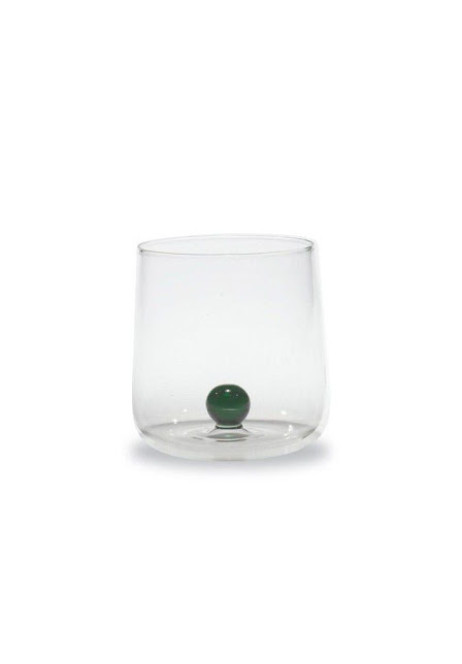 BILIA TUMBLER CLEAR, BILIA GREEN