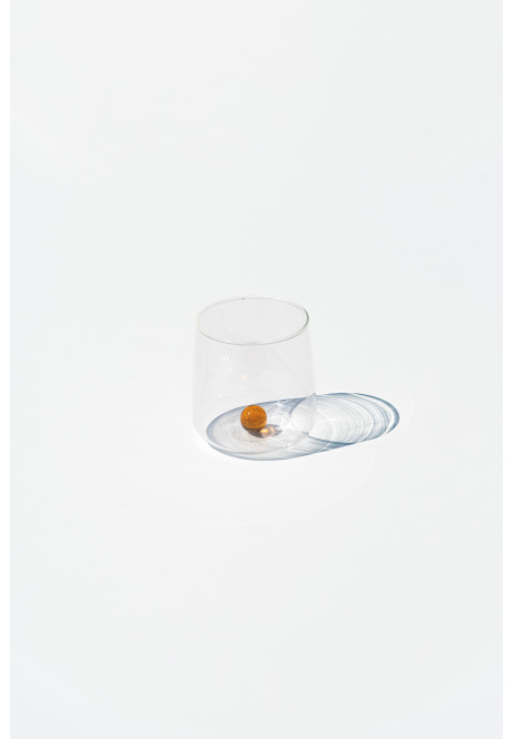 BILIA TUMBLER CLEAR, BILIA YELLOW / GOLD