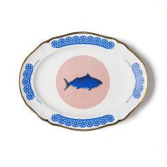 Oval Platter L 34 cm