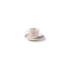 Coffee Cup W/Saucer
H 5,4  Ш 6,4 cm
H 1,7  Ш 12 cm