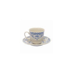 Coffee Cup W/Saucer
H 5,4  Ш 6,4 cm
H 1,7  Ш 12 cm
