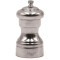 BEECH-WOOD PEPPER MILL COVERED WITH  PEWTER  10