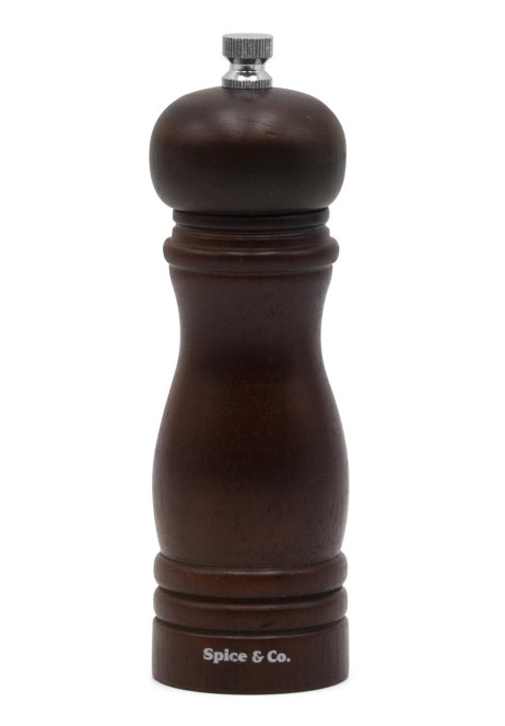 WALNUT STAINED WOODEN PEPPER & SALT MILL 17