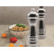 Shiny varnished silver with resin knob Pepper mill h: 165 mm