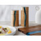 ACACIA WOOD SALT MILL WITH BLU RESIN 13