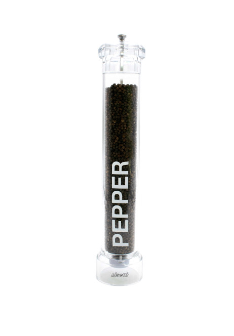 ACRILYC PEPPER MILL with CERAMIC GRINDER