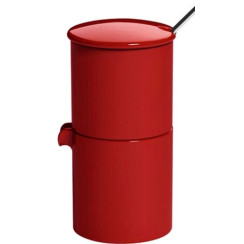 90ml Sugar and Creamer + Spoon Set (Red)