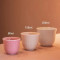 250ml Embossed Tasting Cup (Dusty Pink)
